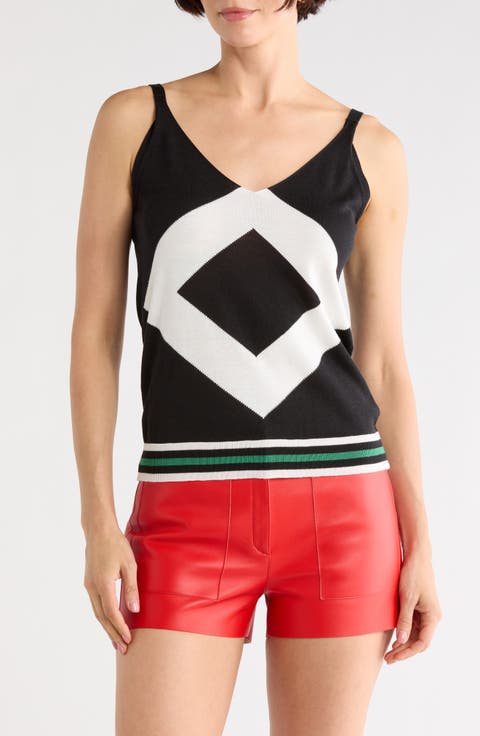 Silk Blend Sweater Tank