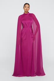 Theia Phillipa Cape Gown