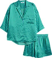 Lunya Washable Silk Button-Up Short Pajamas
