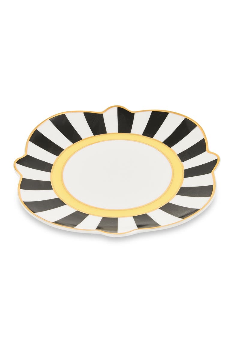 Bee Toile Cup & Saucer, Alternate, color, WHITE