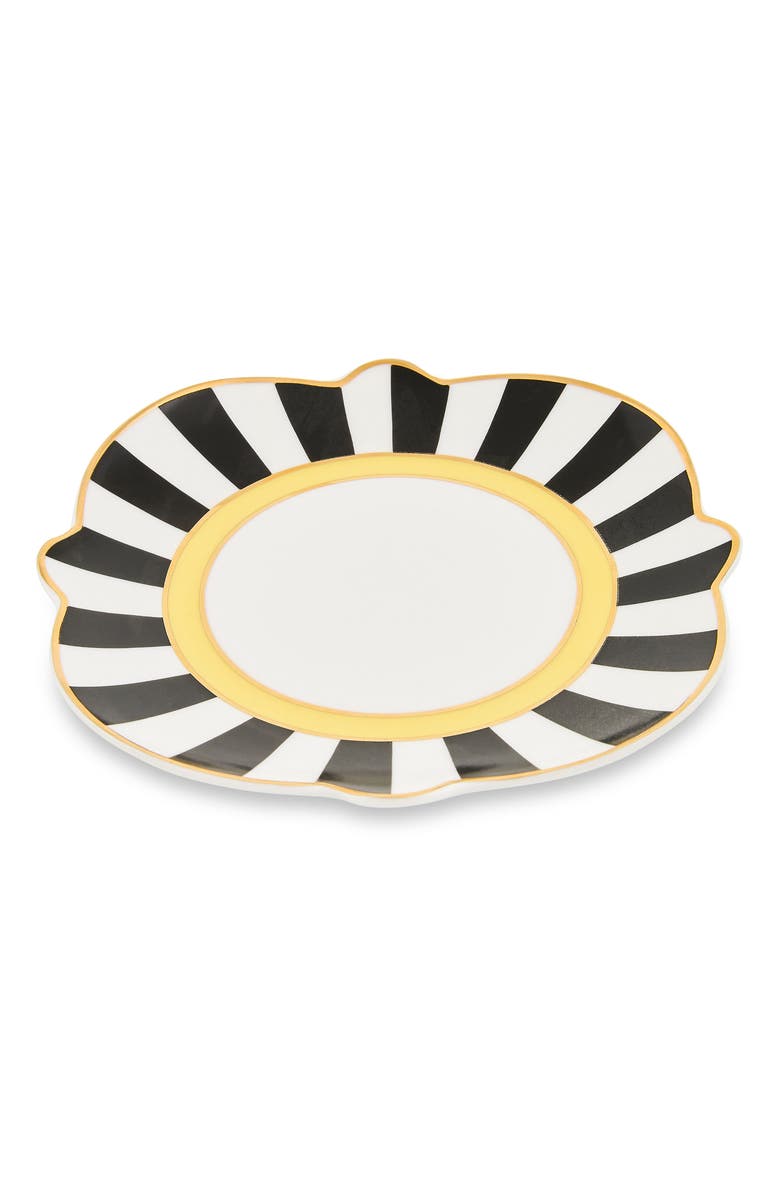 MACKENZIE CHILDS Bee Toile Cup & Saucer, Alternate, color, White