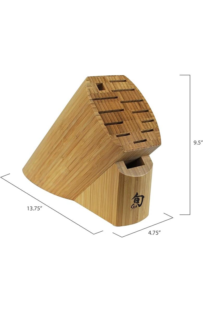 Shun 13 Slot Knife Block, Alternate, color, Light