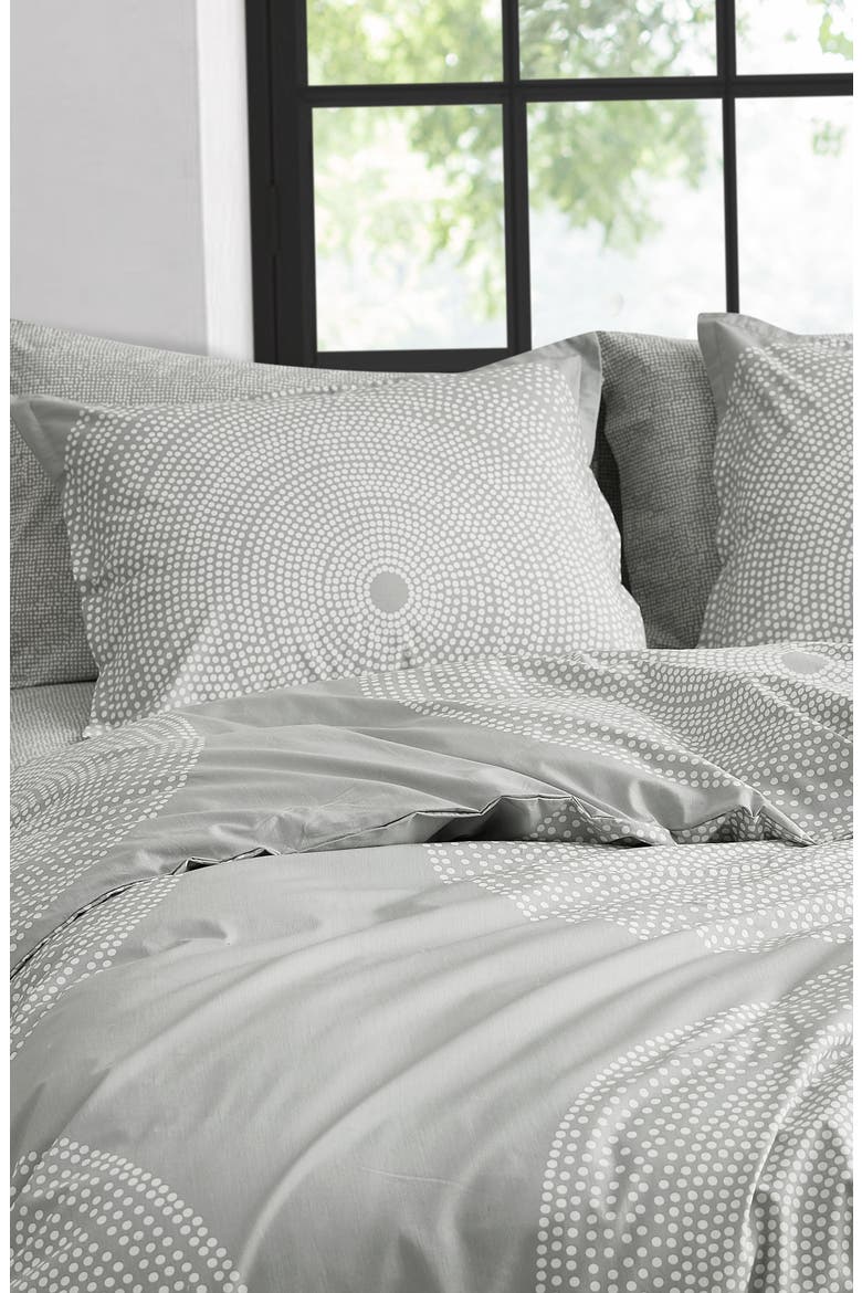 Fokus Comforter & Sham Set, Alternate, color, GREY