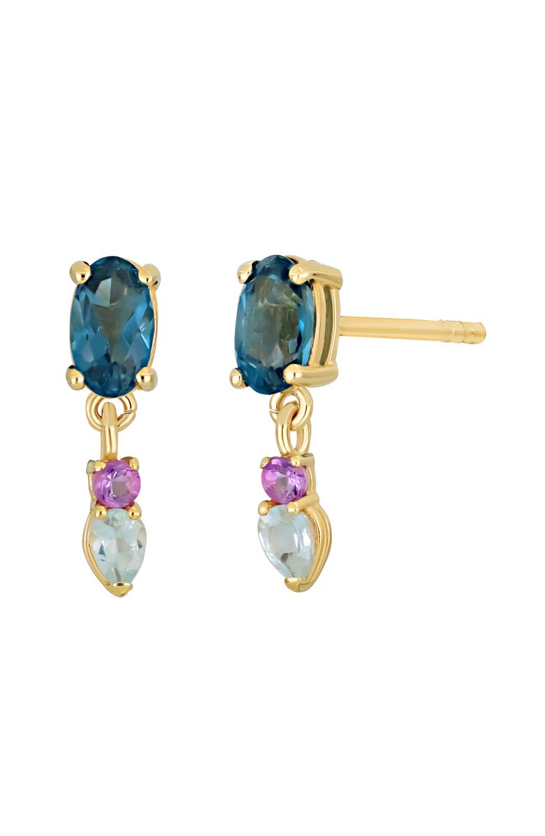 Bony Levy 14K Yellow Gold Semiprecious Stone Drop Earrings, Main, color, 14K Yellow Gold