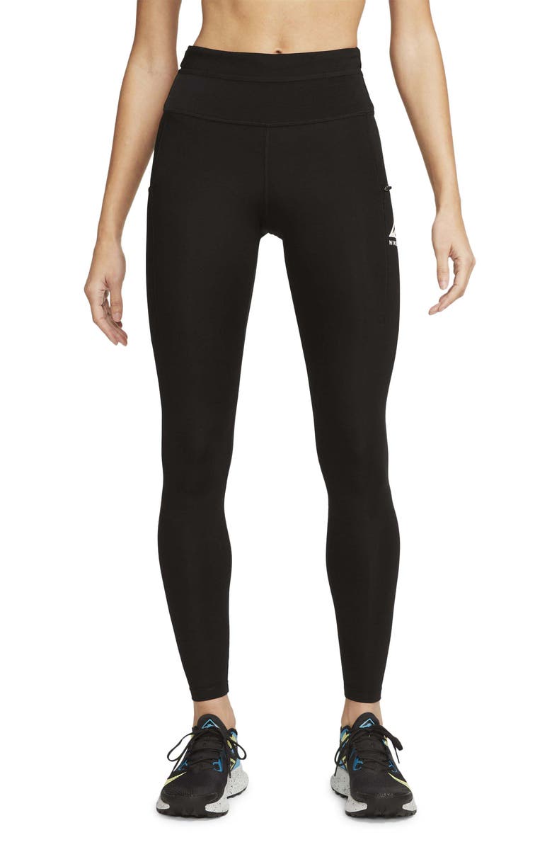 Nike Epic Luxe Mid-Rise Trail Running Leggings, Main, color, 