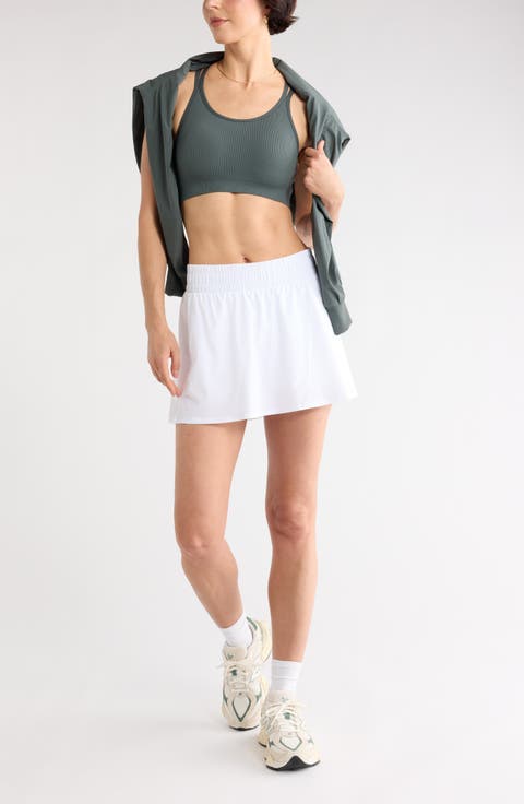 Crossback Seamless Sports Bra
