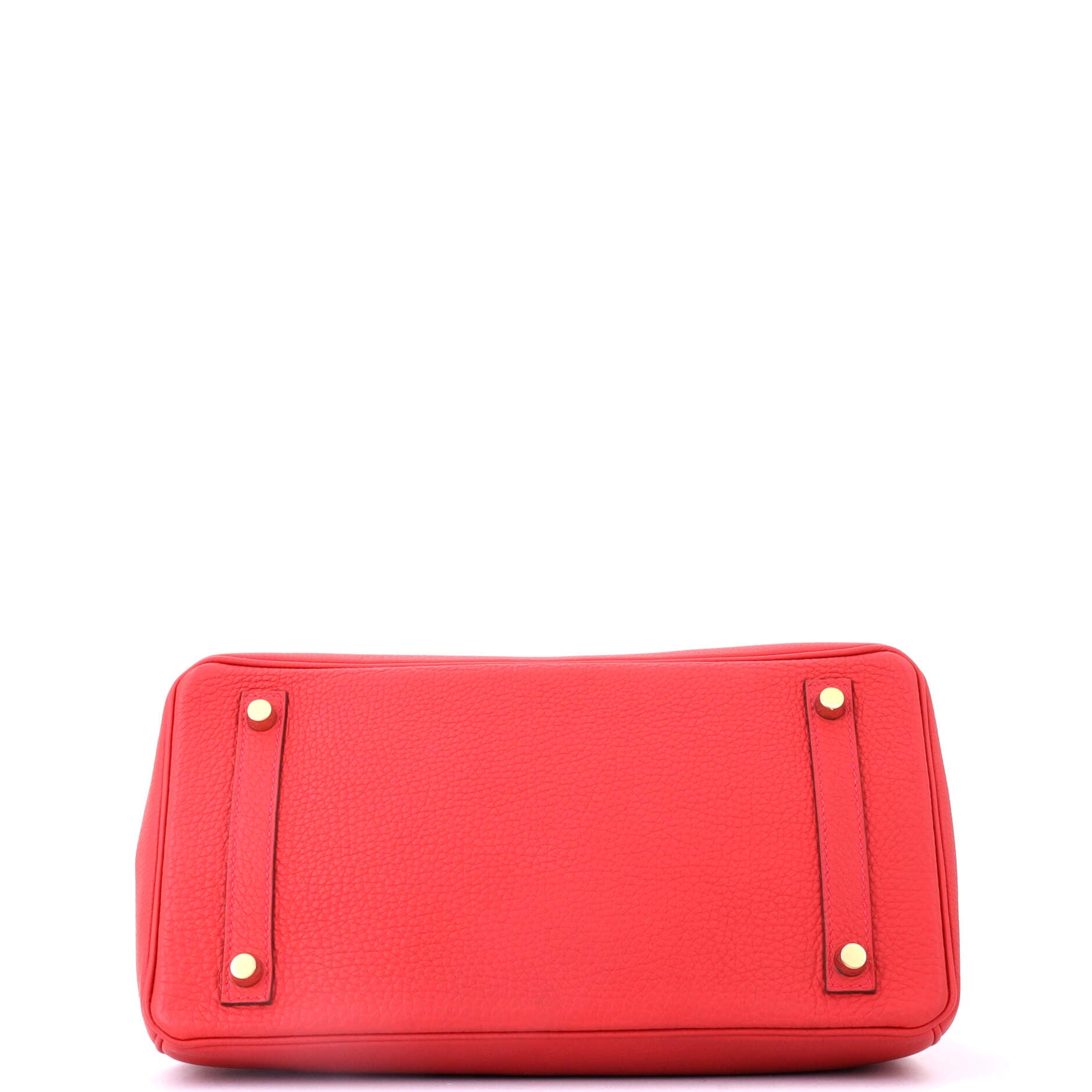 Pre-Owned Hermes Birkin Handbag Red Togo with Gold Hardware 30, Alternate, color, Geranium