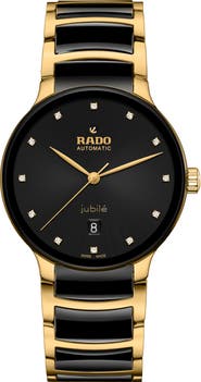 RADO Centrix Superjubilé Diamond Bracelet Watch, 39.5mm