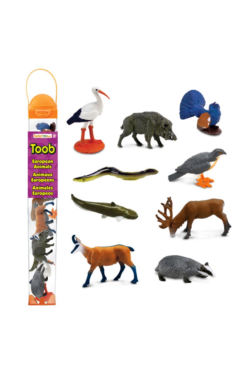 Safari Ltd. European Animals Toy, Main, color, NO COLOR