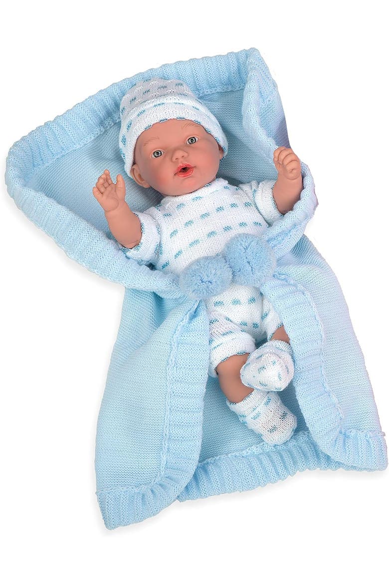 Elegance Doll Crying Hanne With Blanket, Main, color, Multicolored