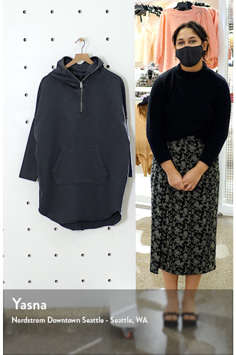 Xonda Long Sleeve Cotton Hoodie Dress video