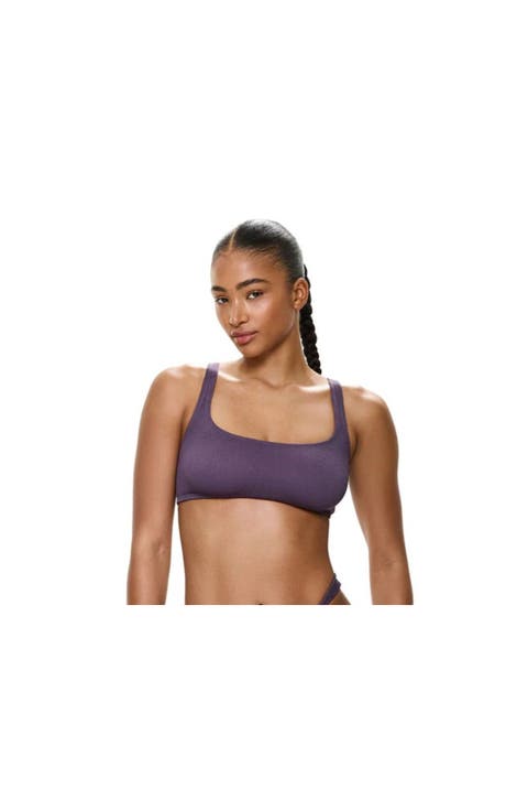 Tubular Square Neck Bikini Top
