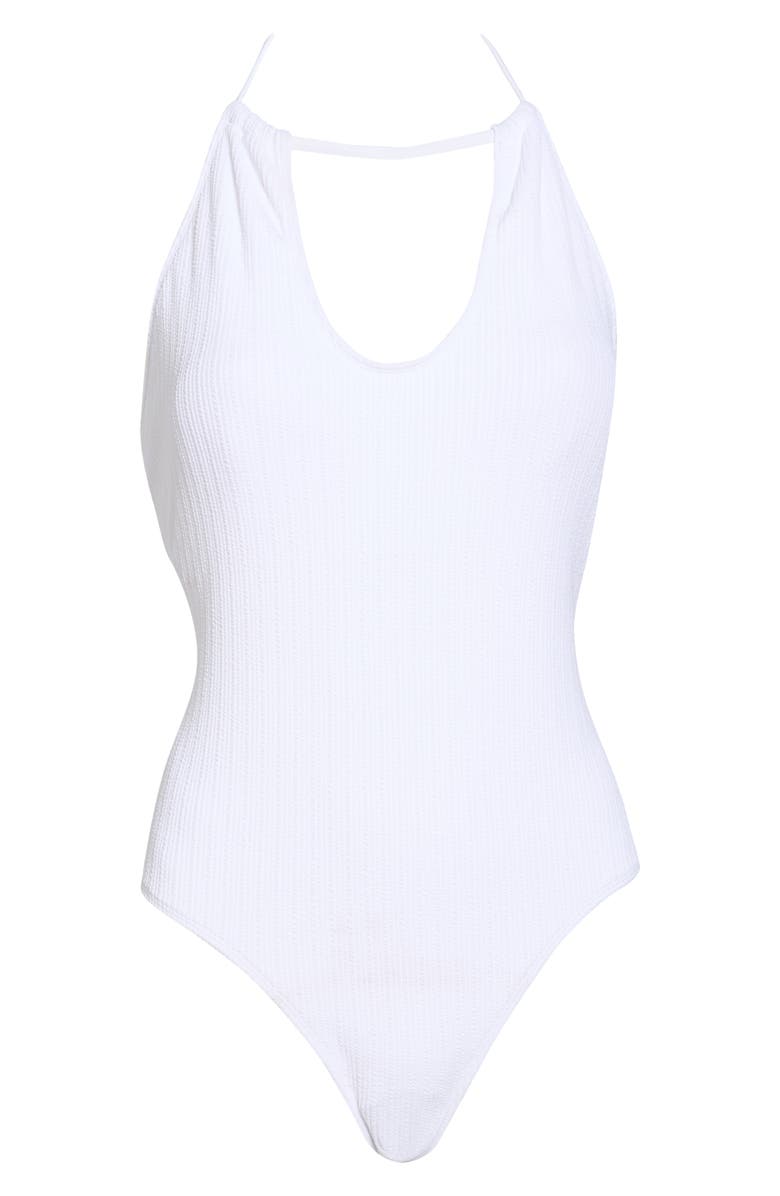 Roxy Aruba One-Piece Swimsuit, Main, color, Bright White
