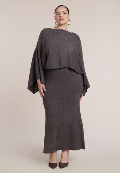 Sweater Maxi Skirt