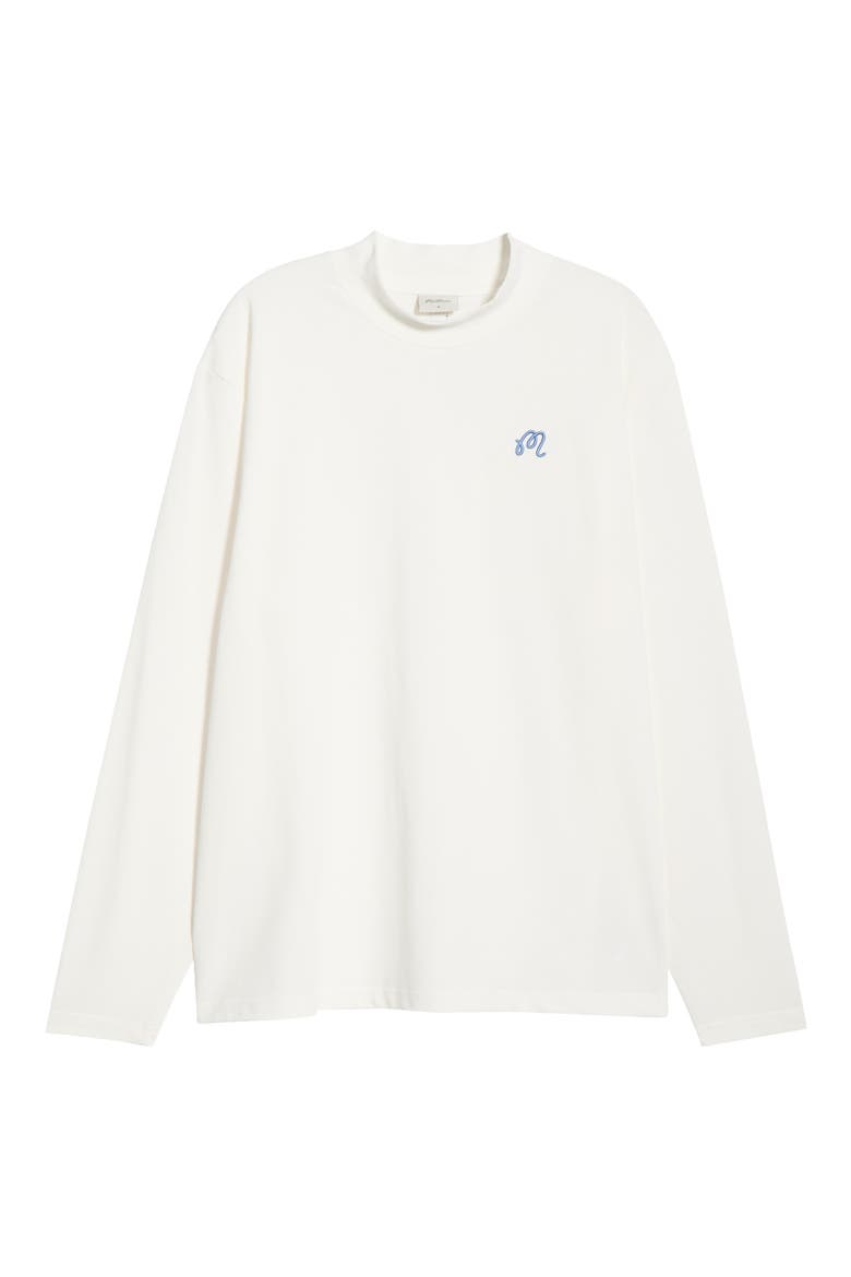 Upland Mock Neck Long Sleeve T-Shirt, Alternate, color, SNOW WHITE