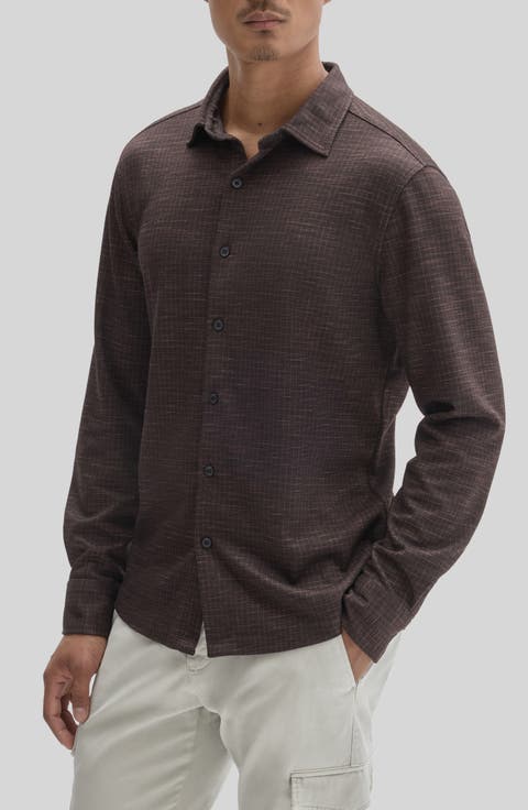 Howel Long Sleeve Knit Shirt
