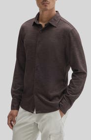 Robert Barakett Howel Long Sleeve Knit Shirt