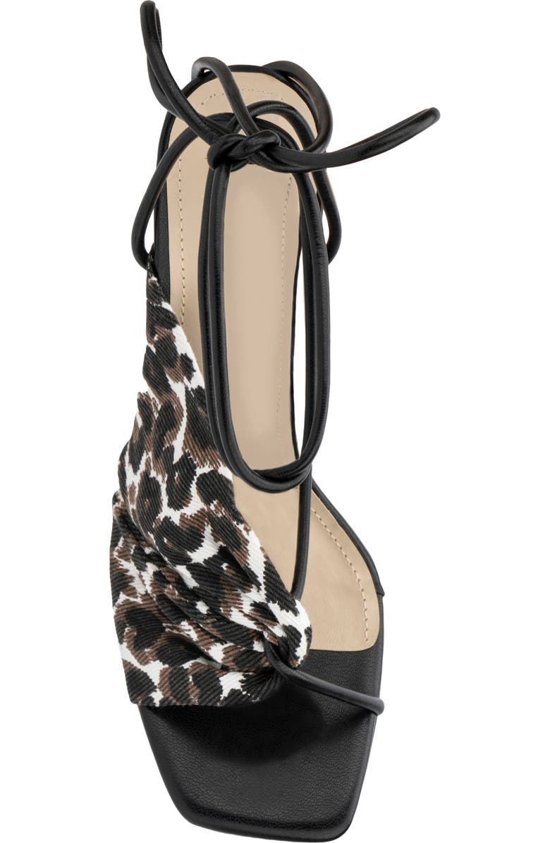 NEW YORK AND COMPANY Carolle Leopard Print Sandal, Alternate, color,