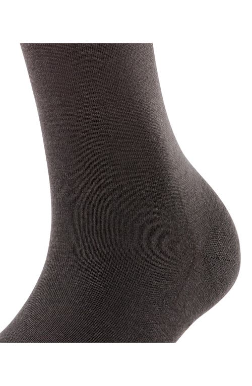 Falke Soft Merino Knee High Socks In Dark Brown