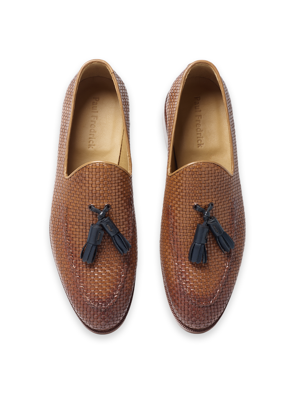 Paul Fredrick Chester Tassel Loafer, Alternate, color, Chestnut