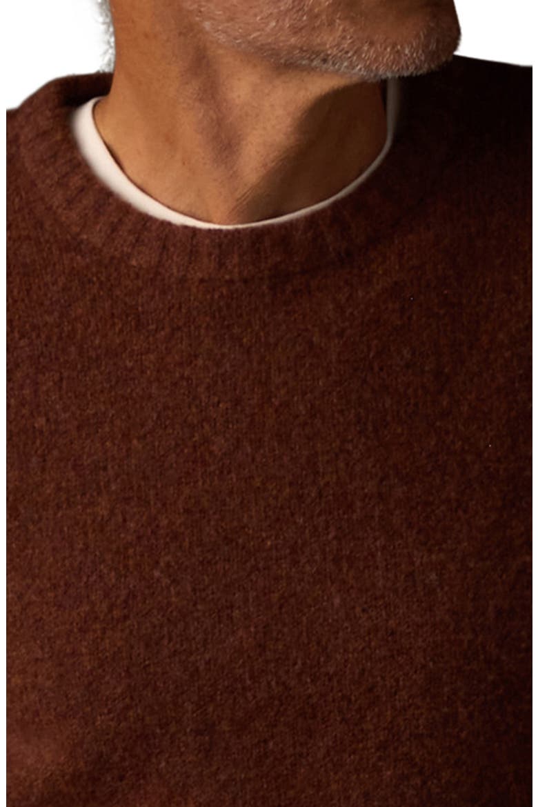 Homebound Crewneck Sweater, Alternate, color, SPICED BRANDY
