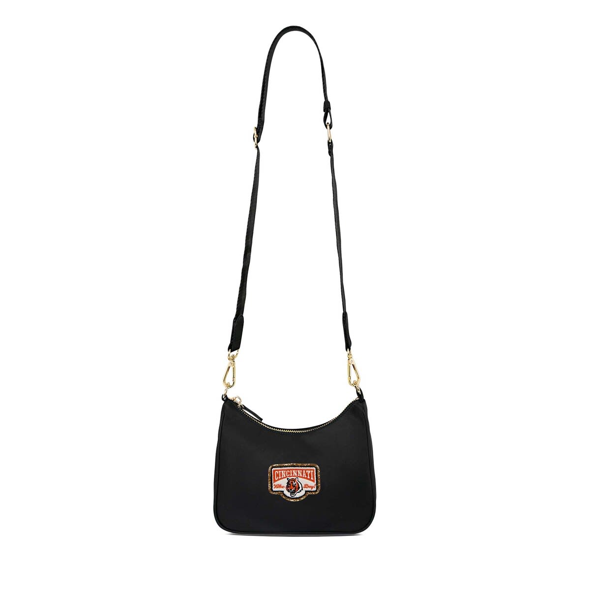Stoney Clover Lane Stoney Clover Cincinnati Bengals Curved Crossbody Bag, Main, color, 