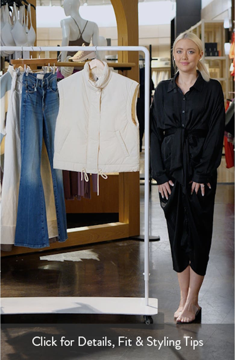 Recycled Nylon Crinkle Vest, sales video thumbnail