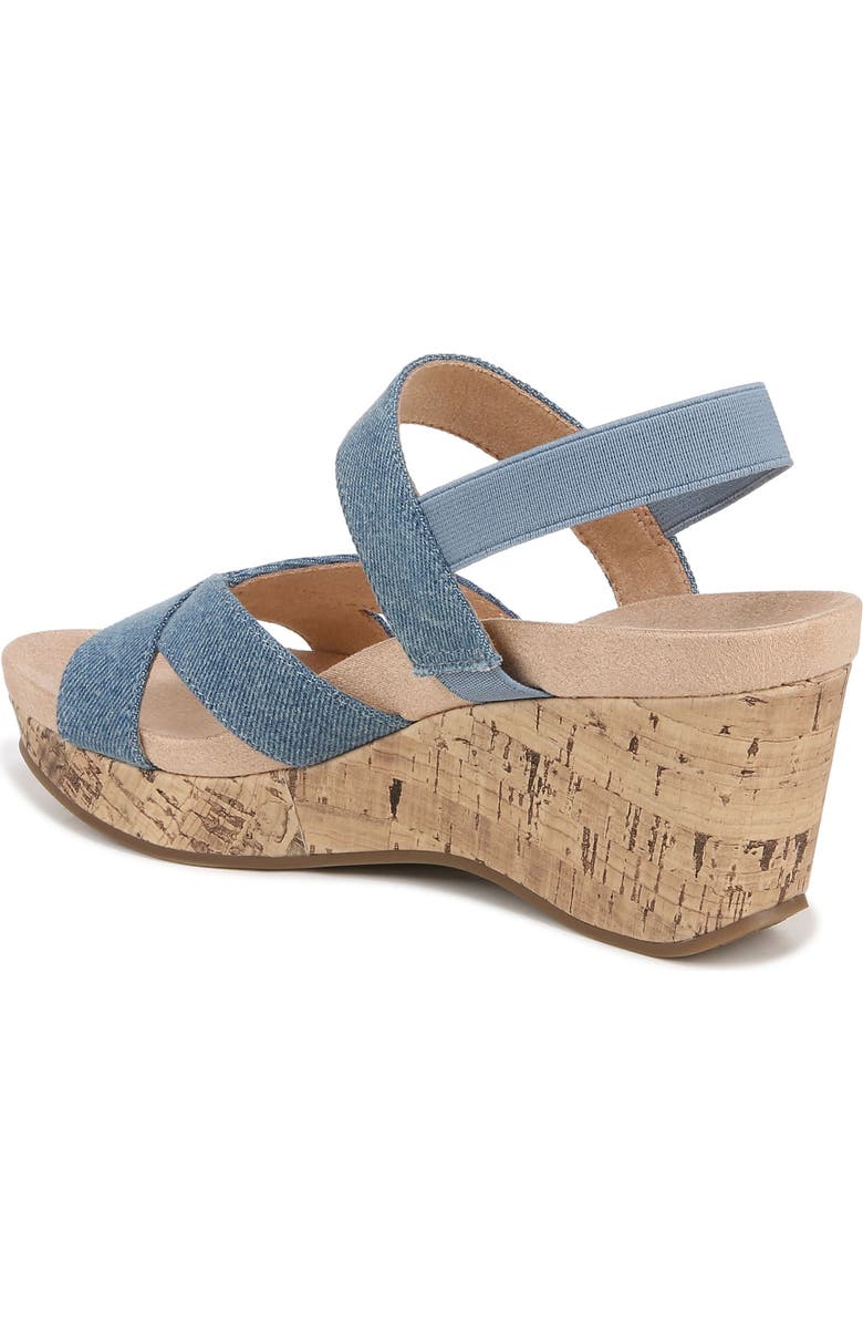 LifeStride Danita Slingback Platform Wedge Sandal, Alternate, color,