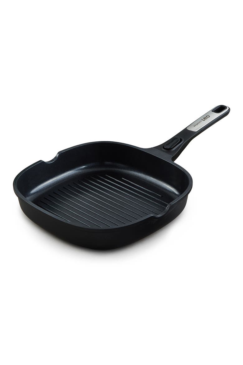Leo Phantom 10.25-Inch Grill Pan, Main, color, BLACK