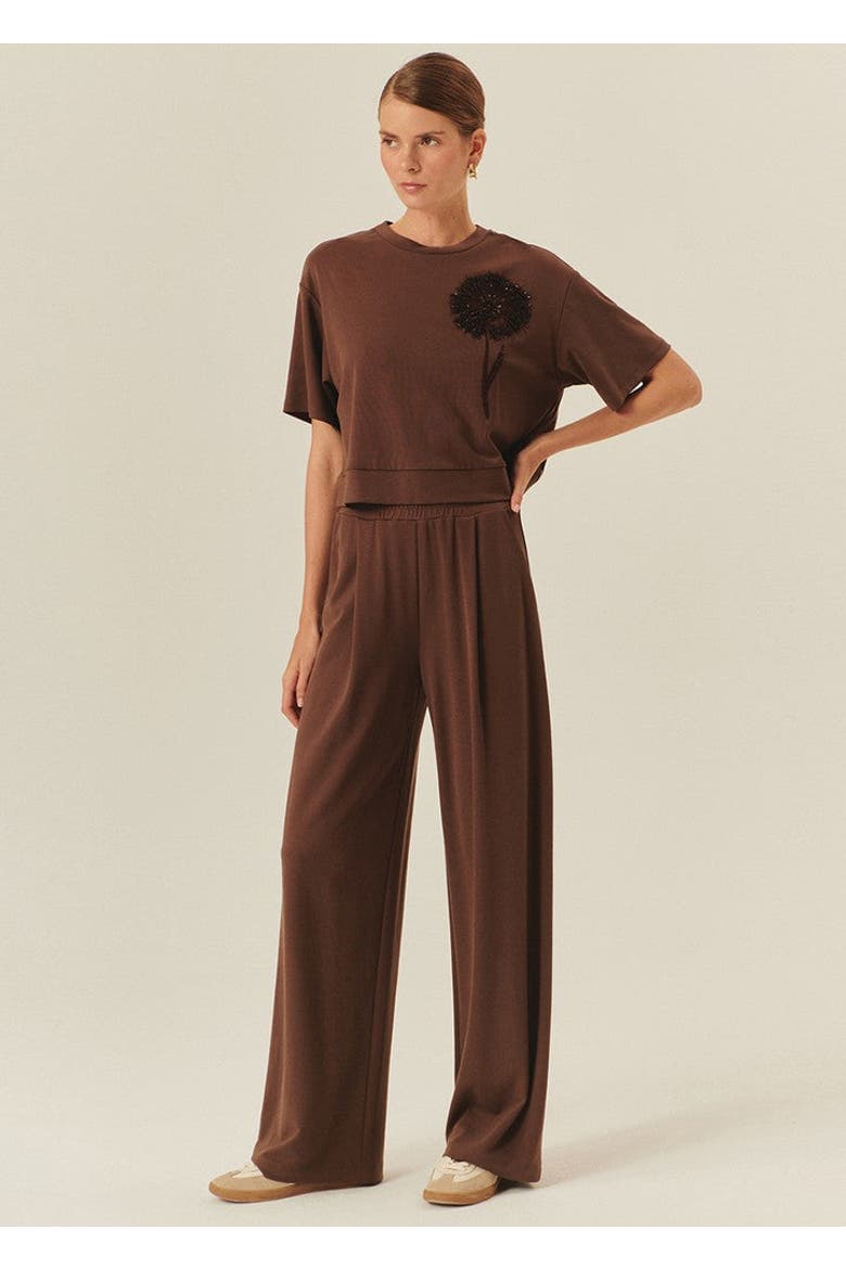 Brynn Tshirt, Alternate, color, BROWN