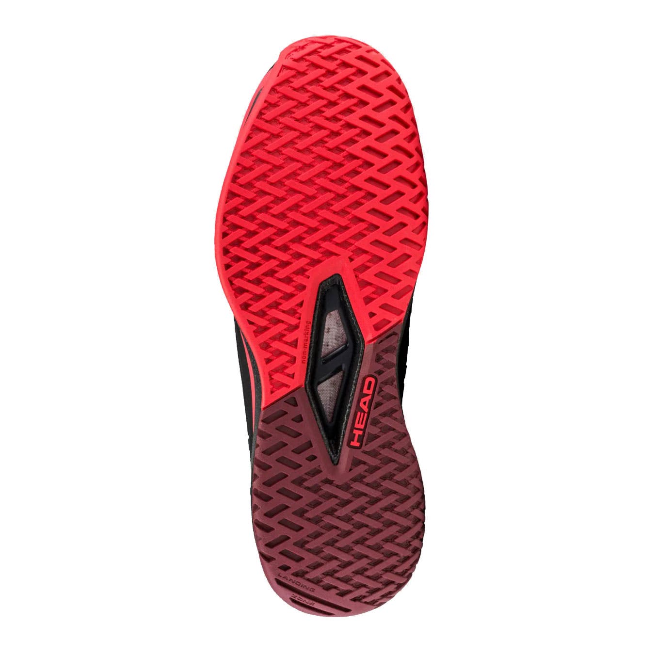 Endure Pro Mens Tennis Shoes, Alternate, color, Black/Red