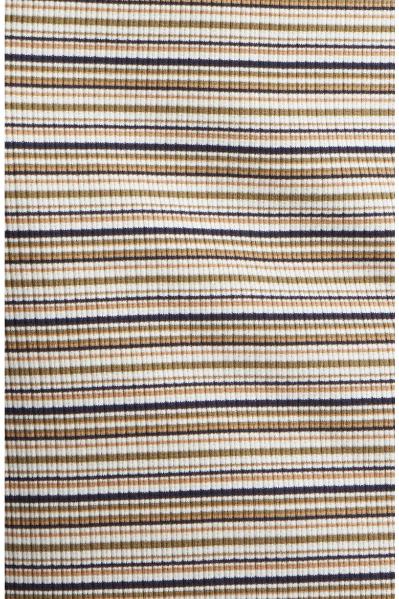 Natalie Stripe Drop Waist Dress, Alternate, color, BONE STRIPE