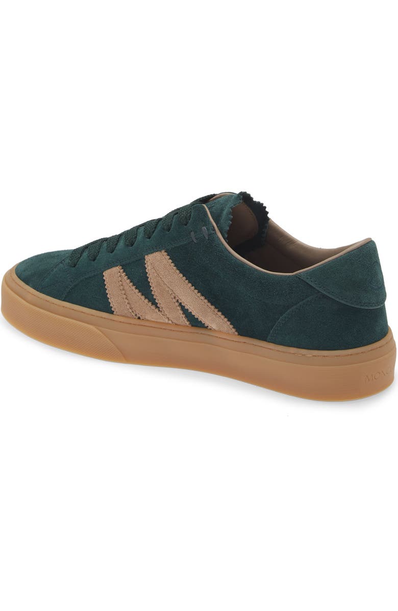 Moncler Monaco 2 Low Top Sneaker, Alternate, color, June Bug
