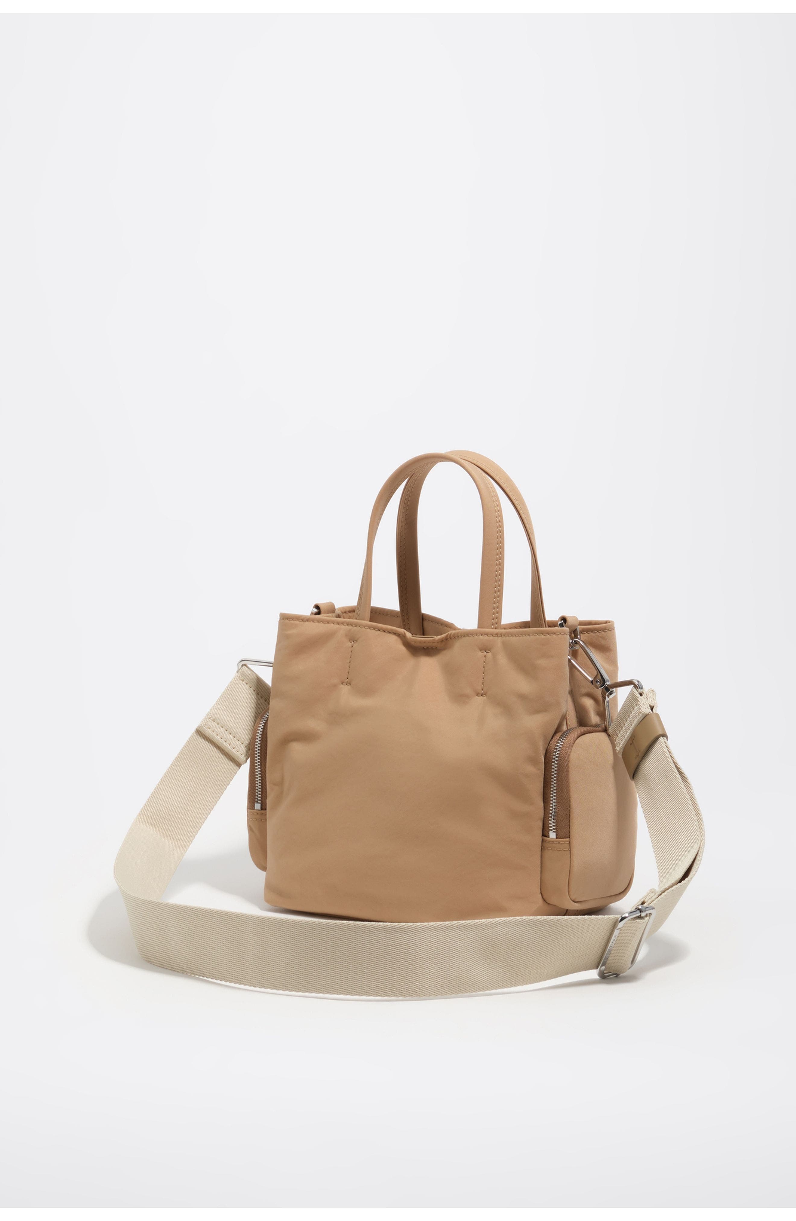 Mini Nylon Pocket Bag, Alternate, color, CAMEL