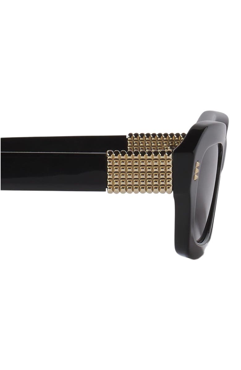 Lanvin Concerto Sunglasses, Alternate, color, Black