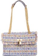 Kurt Geiger London Brixton Tweed Lock Bag