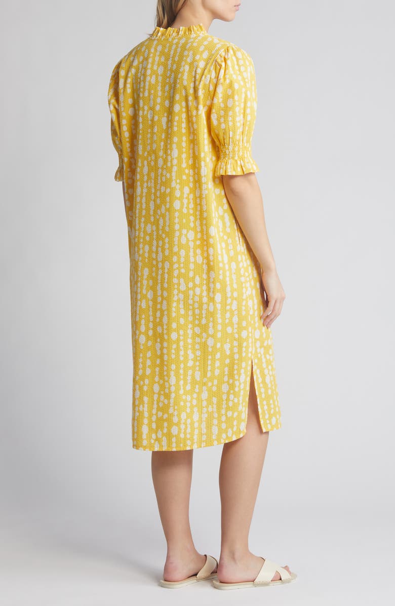 Masai Copenhagen Nydela Abstract Print Cotton Dress, Alternate, color, 