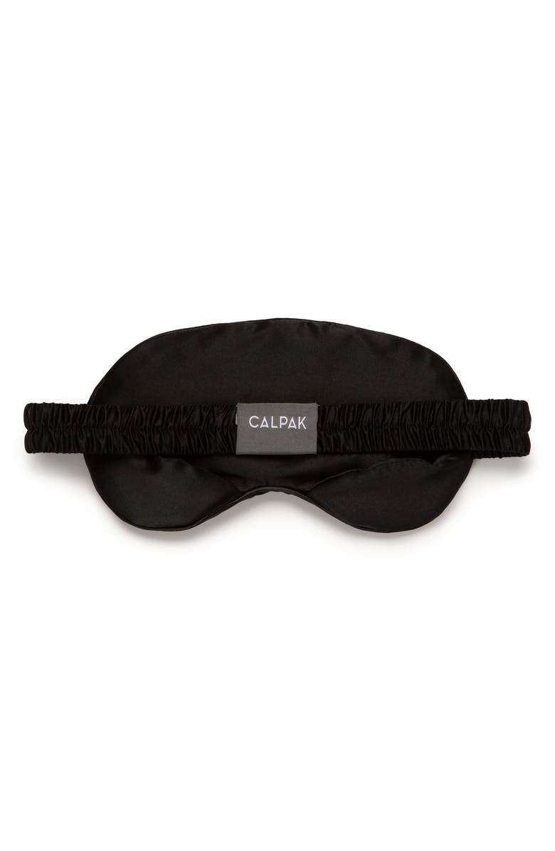 CALPAK Silk Travel Neck Pillow & Eye Mask Set, Alternate, color,