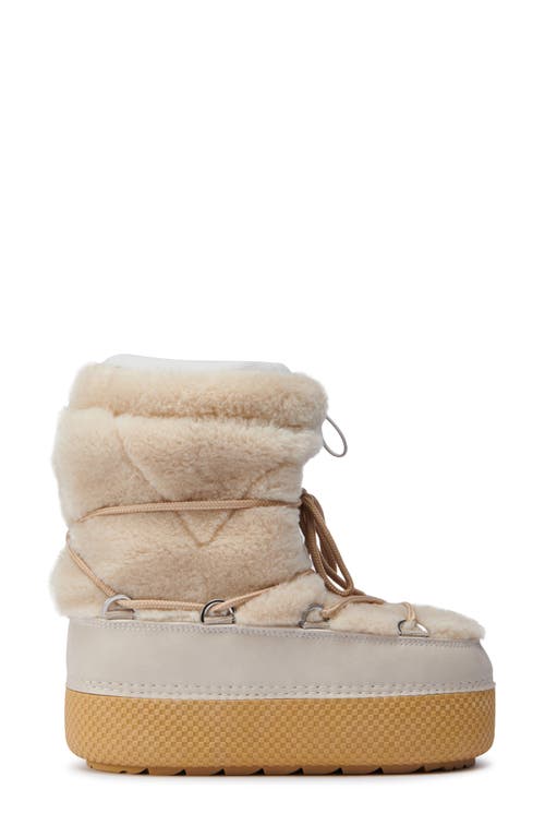 AZALEA WANG AZALEA WANG DAYLEN FAUX FUR PLATFORM BOOT 