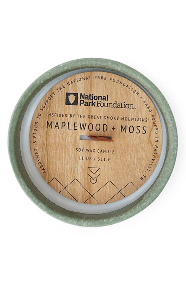 Paddywax Great Smoky Mountains National Park Candle, Alternate, color, Maplewood And Moss