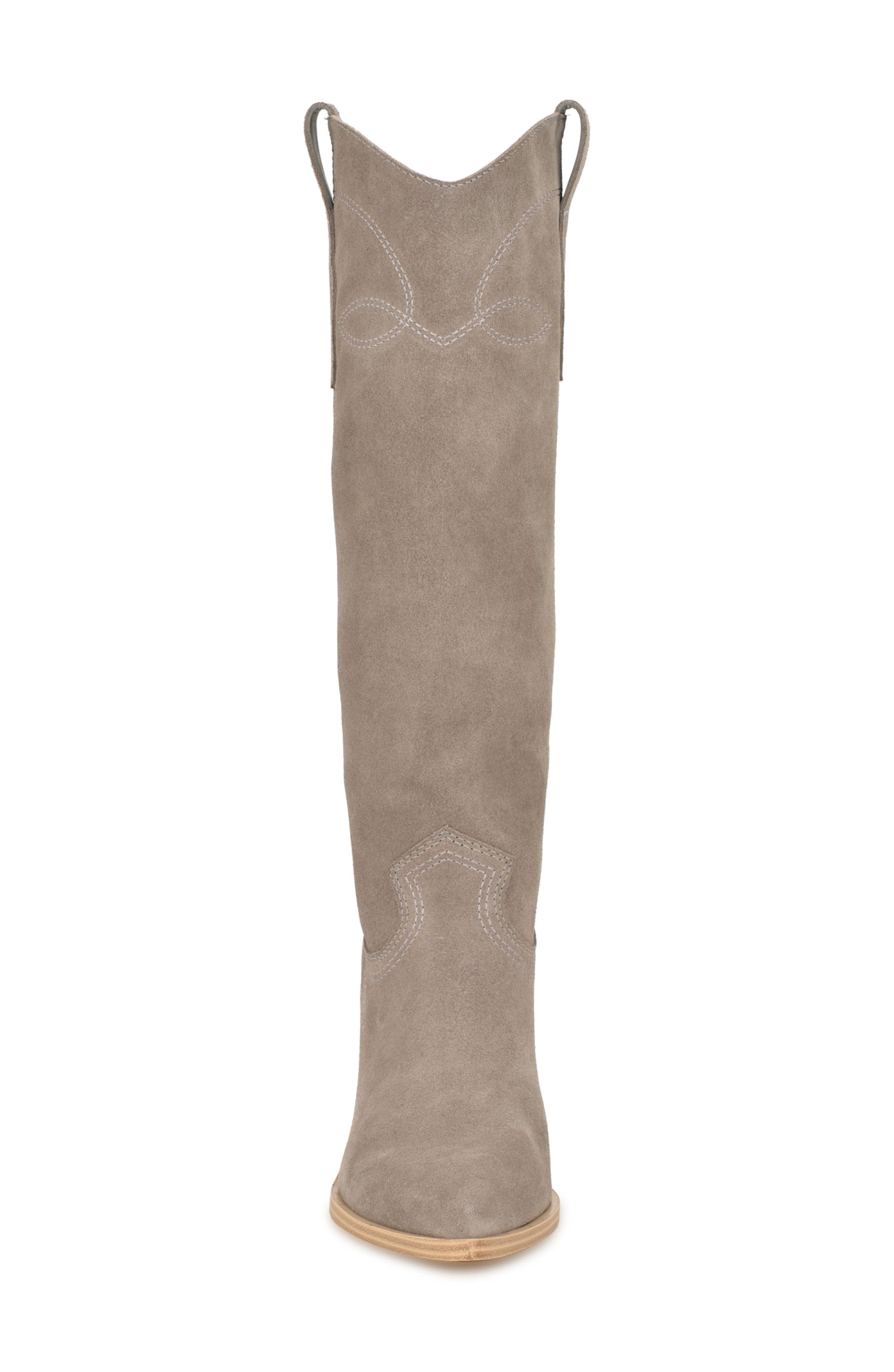 Nine West Smash Knee High Boot, Alternate, color, Taupe
