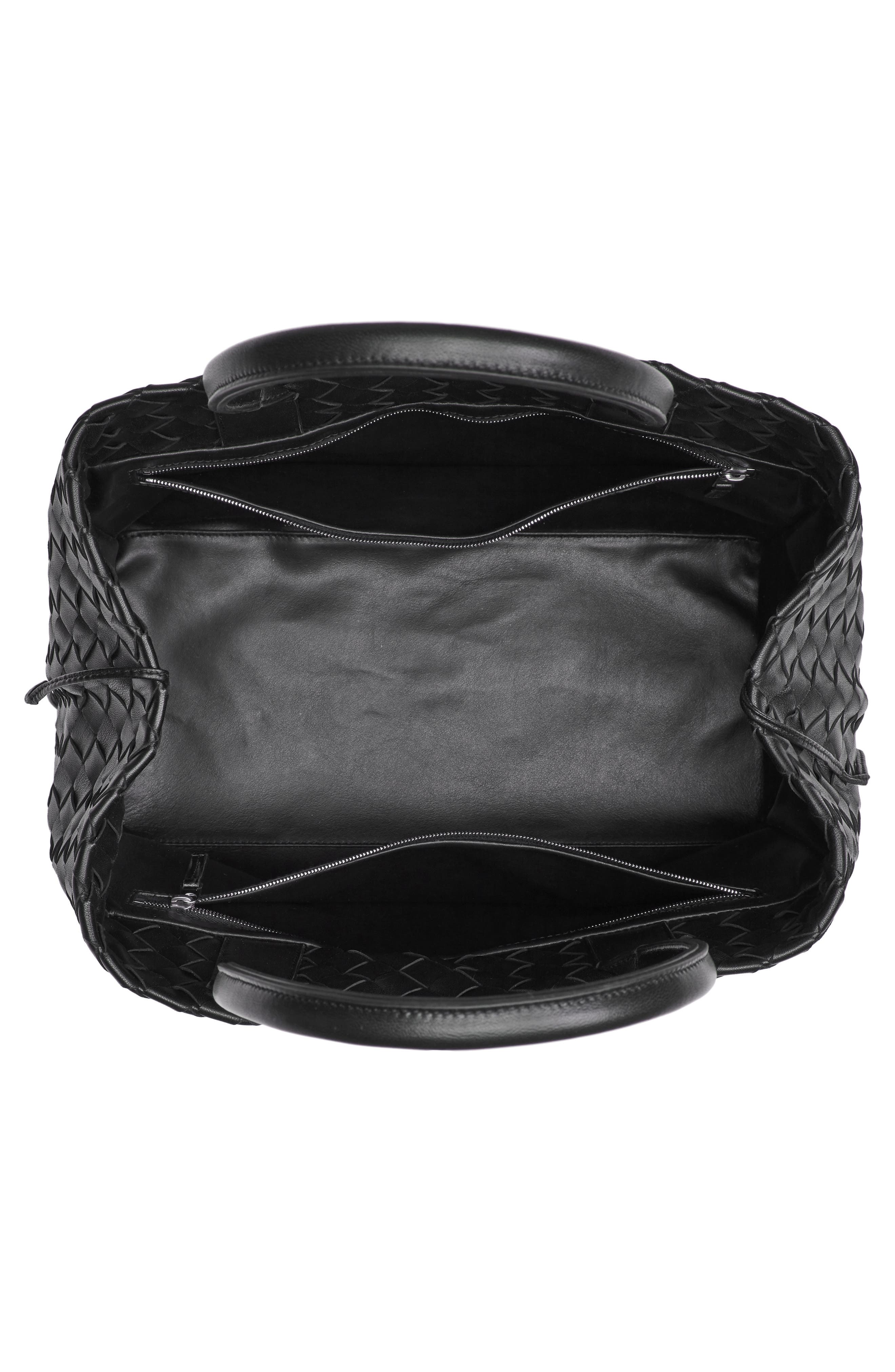 Bottega Veneta Intrecciato Double Handle Leather Tote, Alternate, color, 