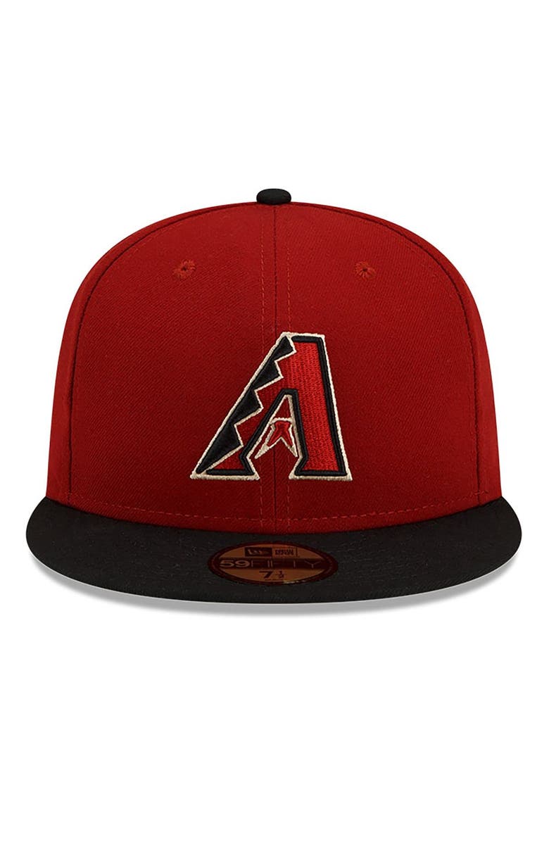 New Era Men's New Era  Red Arizona Diamondbacks 25th Anniversary Authentic Collection On-Field 59FIFTY Fitted Hat, Alternate, color, 