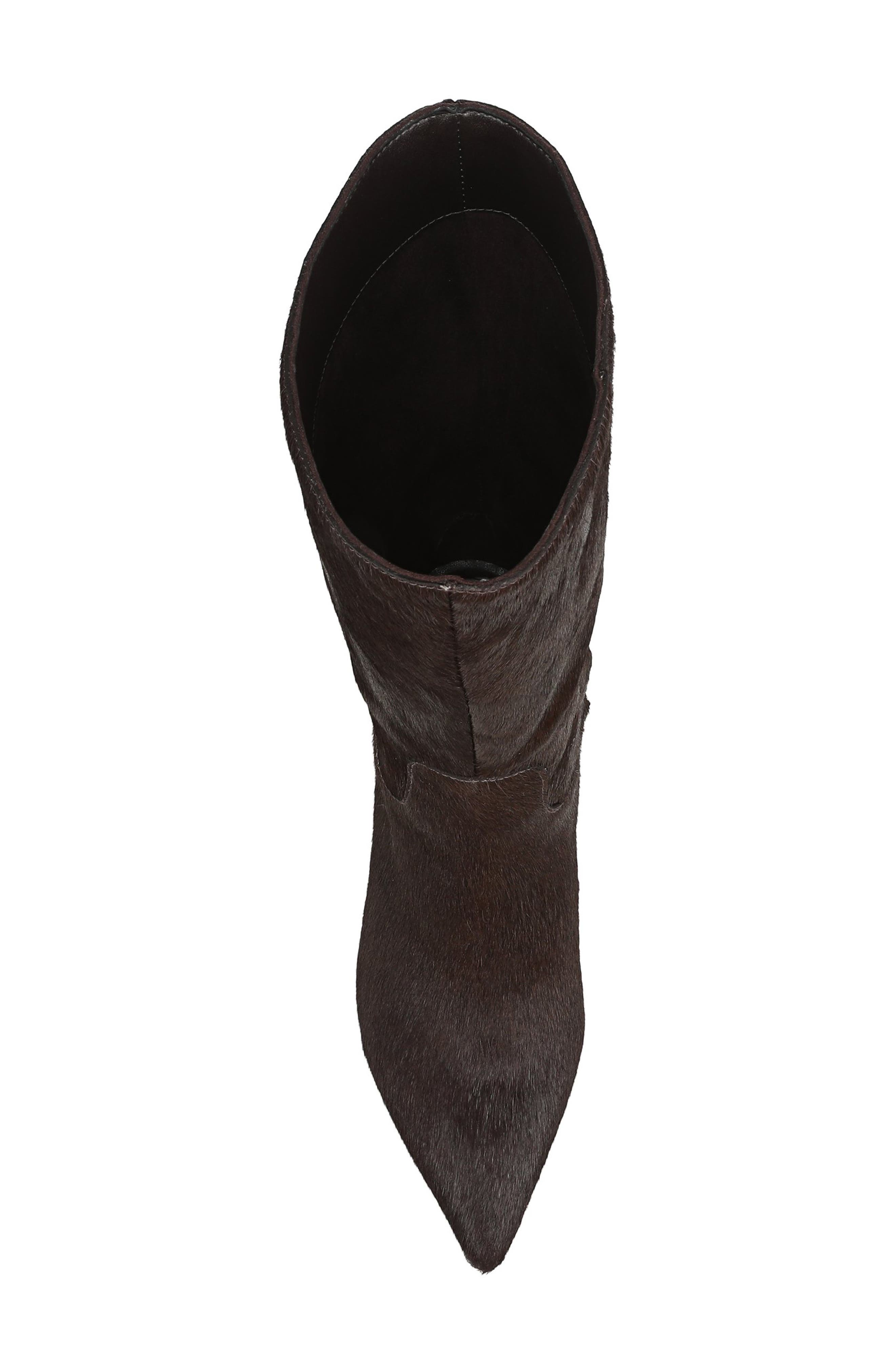 Ramona Genuine Calf Hair Boot, Alternate, color, SPICED PECAN