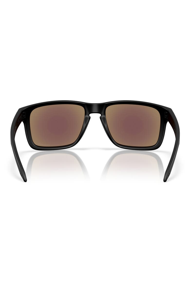 61mm Rectangular Sunglasses, Alternate, color, MATTE BLACK