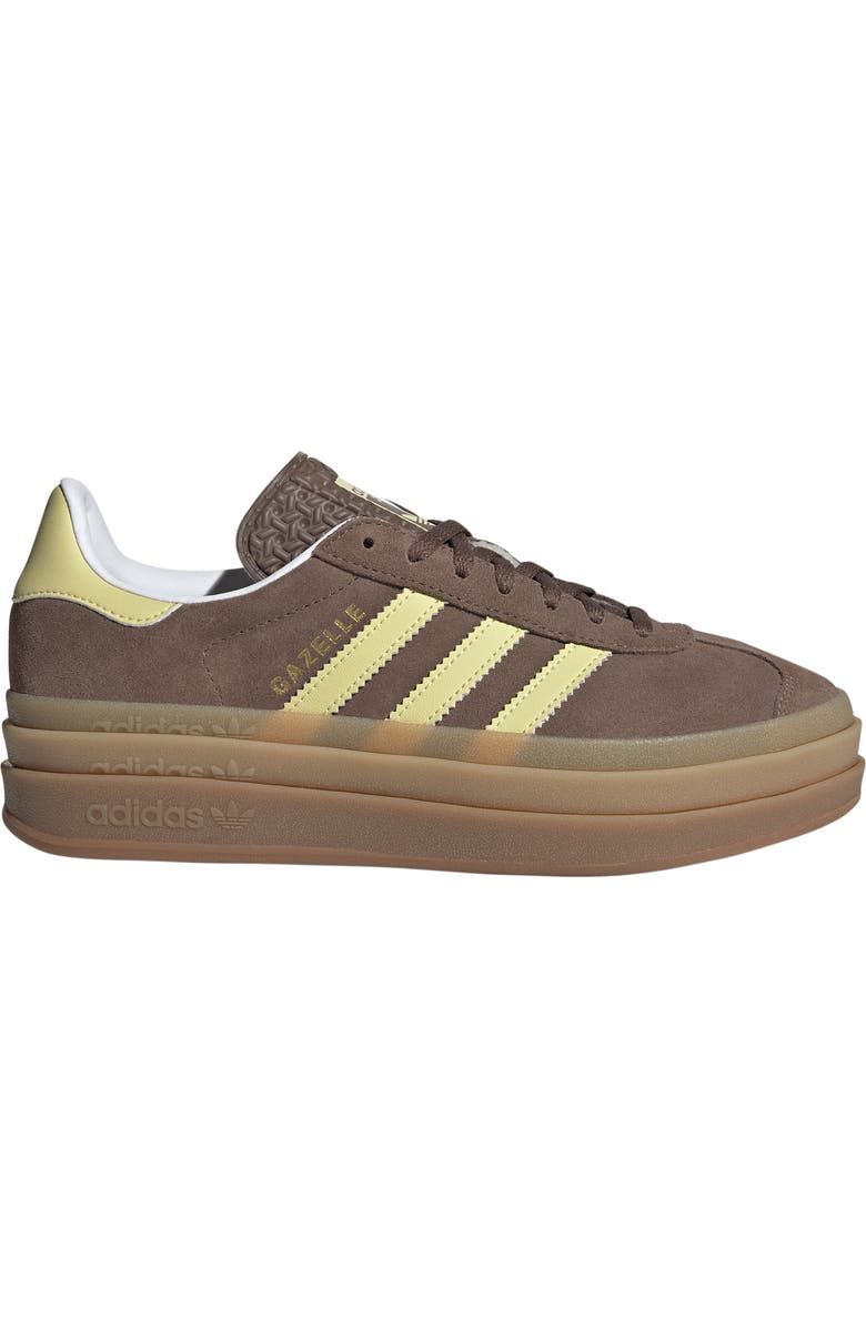 adidas Gazelle Bold Platform Sneaker, Alternate, color, Earstr/Pow
