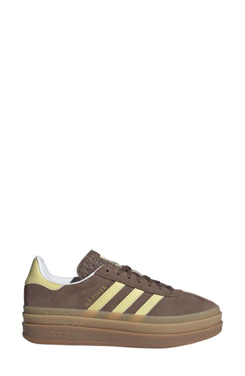 Adidas Originals Adidas Gazelle Bold Platform Sneaker In Brown