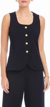 FIFTEEN TWENTY June Button-Up Vest