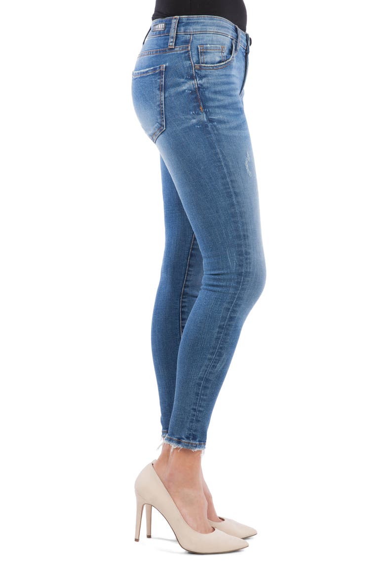 Connie Ripped Ankle Skinny Jeans, Alternate, color, CONSCIOUSLY W/M