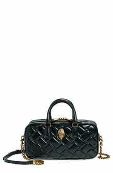 Kurt Geiger London Small Kensington Quilted Leather Duffle Bag